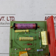 Saacke 5-9975-134247 Printed Circuit Board Es 10-0114 60-140V 20 000 Ohm