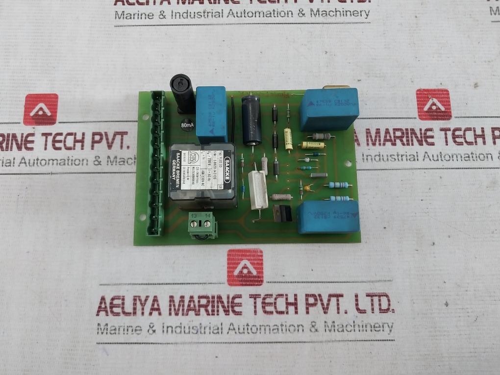 Saacke 5-9975-142841 Flame And Detector Sensor Pcb Card 5F010/97