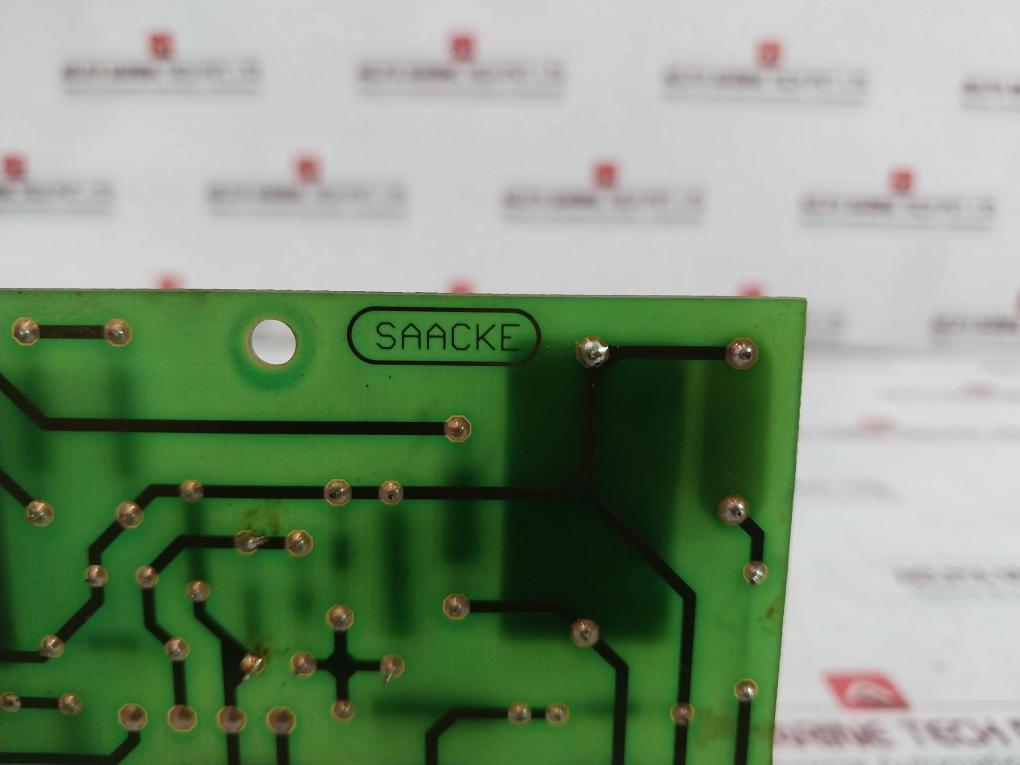 Saacke 5-9975-142841 Flame And Detector Sensor Pcb Card 5F010/97