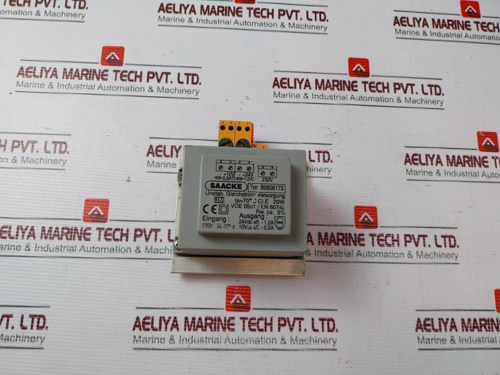 Saacke B9806173 Transformer 230V 50-60Hz