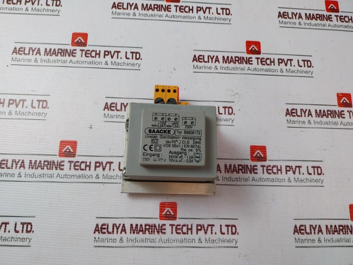 Saacke B9806173 Transformer 230V 50-60Hz