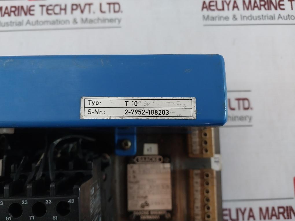Saacke Bac 2000 Burner Control Unit 50/60Hz 10A 600V 4109101