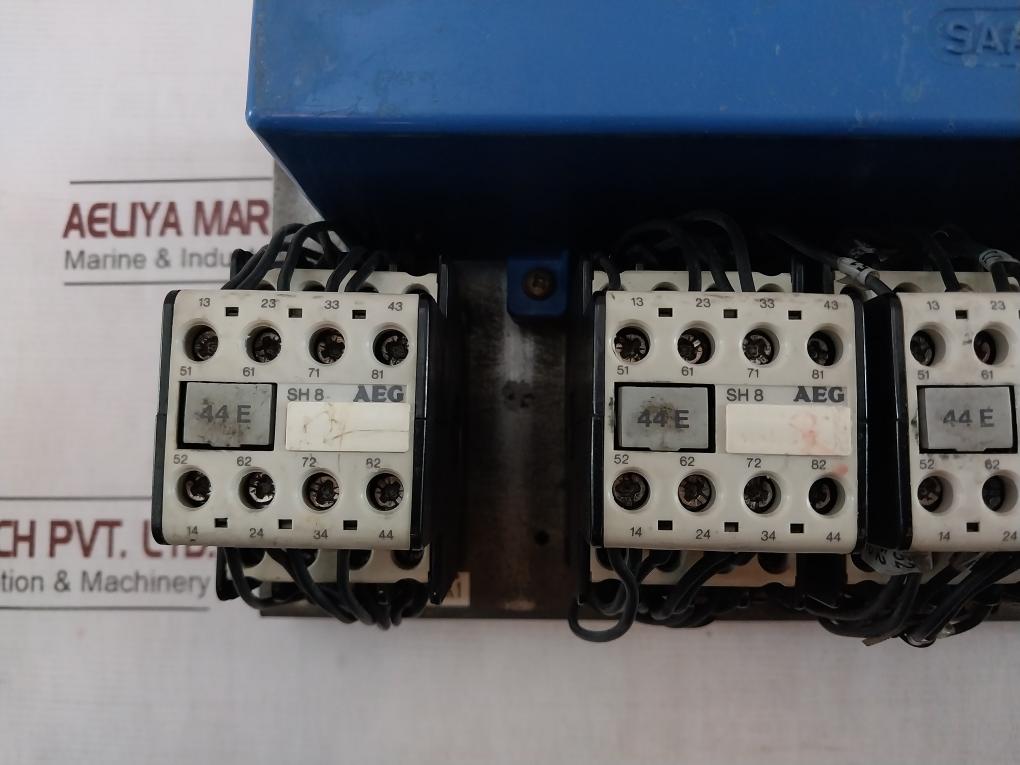 Saacke Bac 2000 Burner Control Unit 50/60Hz 10A 600V 4109101