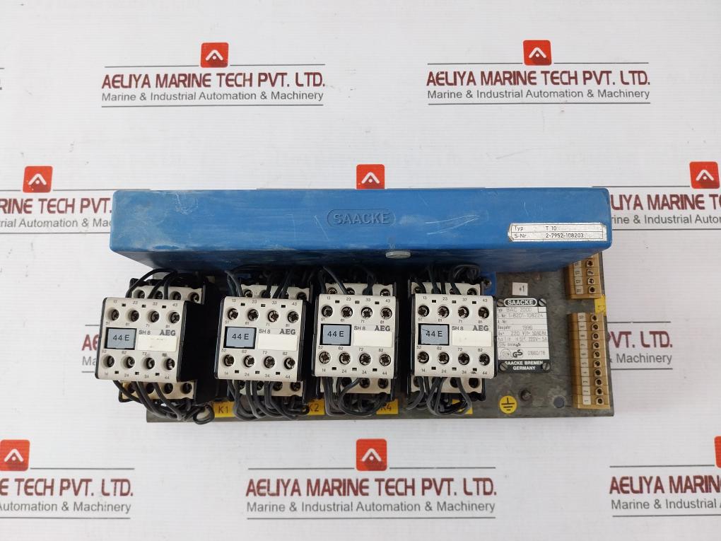 Saacke Bac 2000 Burner Control Unit 50/60Hz 220V-5A 5704201