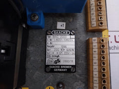 Saacke Bac 2000 Burner Control Unit 50/60Hz 220V-5A 5704201