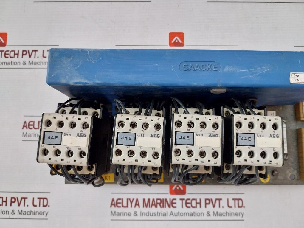 Saacke Bac 2000 Burner Control Unit 50/60Hz 220V-5A 5704201