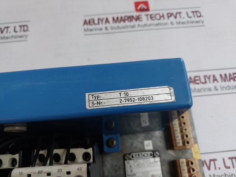 Saacke Bac 2000 Burner Control Unit T 10 230V 50/60Hz 5A