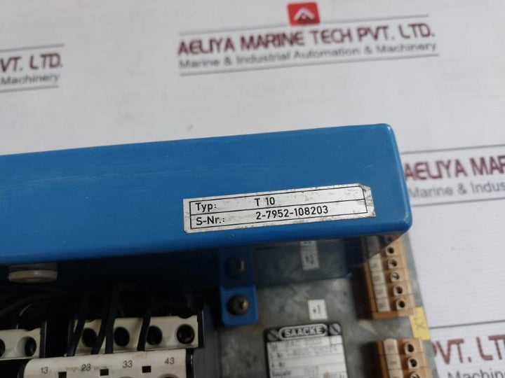 Saacke Bac 2000 Burner Control Unit T 10 230V 50/60Hz 5A