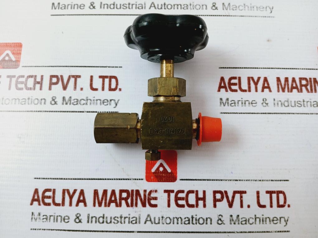 SAACKE DN3-PN125 Needle Shut-Off Valve G1/4