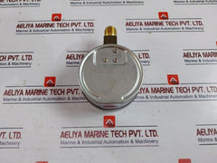 Saacke En 837-1 Pressure Gauge 0-10 Kpa / 0-100 Mbar, Overpressure Safe 1 Bar