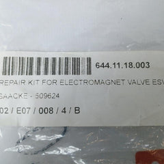 Saacke Esv 12/16/25 Repair Kit For Electromagnetic Valve