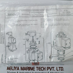 Saacke Esv 12/16/25 Repair Kit For Electromagnetic Valve