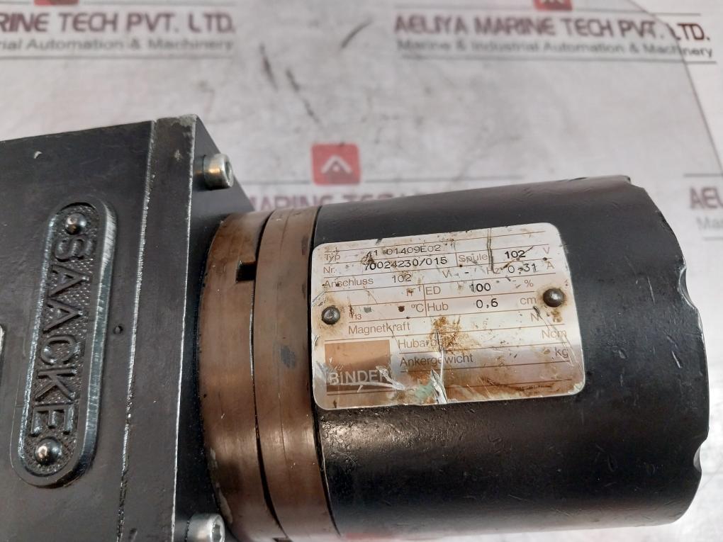 Saacke Esv 12 Electro Magnetic Valve 41 01409E02 220 40/60Hz 5 Bar