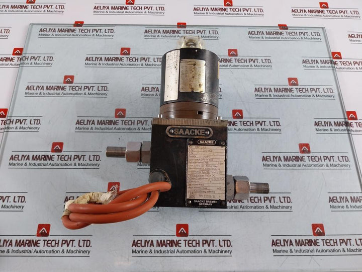 Saacke Esv 12 Electromagnet Valve, 6441118020, 230V, 5 Bar, Ip65