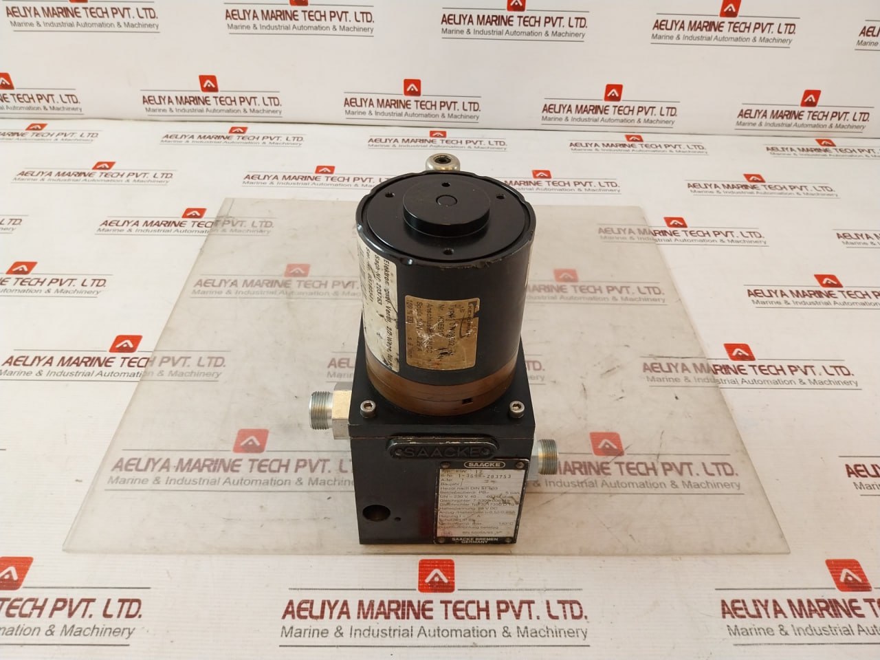 Saacke Esv 12 Electromagnetic Valve 230V 40-60Hz 5Bar 98Vdc Ip65
