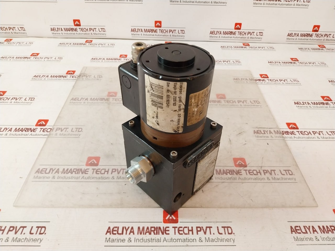 Saacke Esv 12 Electromagnetic Valve 230V 40-60Hz 5Bar 98Vdc Ip65