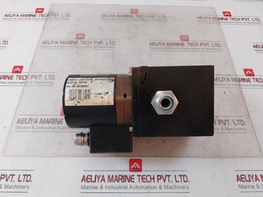 Saacke Esv 12 Electromagnetic Valve 230V 40-60Hz 5Bar 98Vdc Ip65
