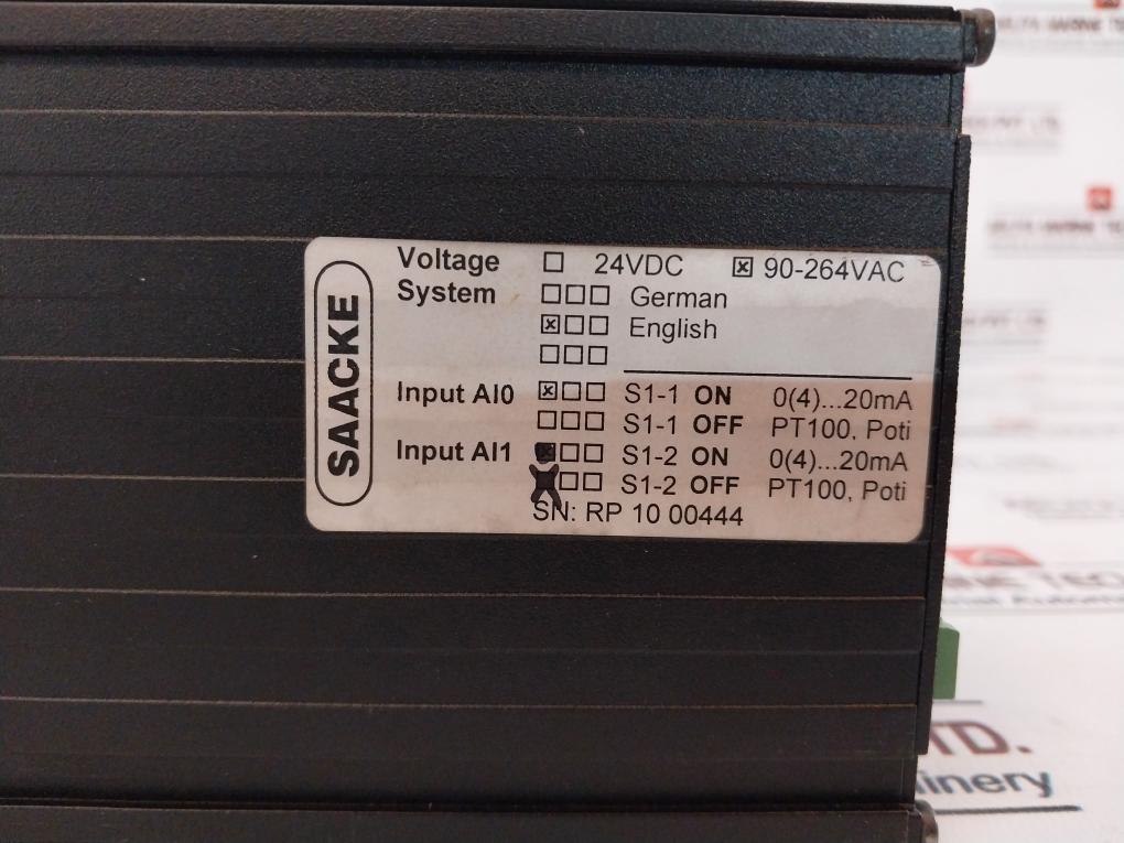 Saacke Rse-p Ii Controller 90-264Vac