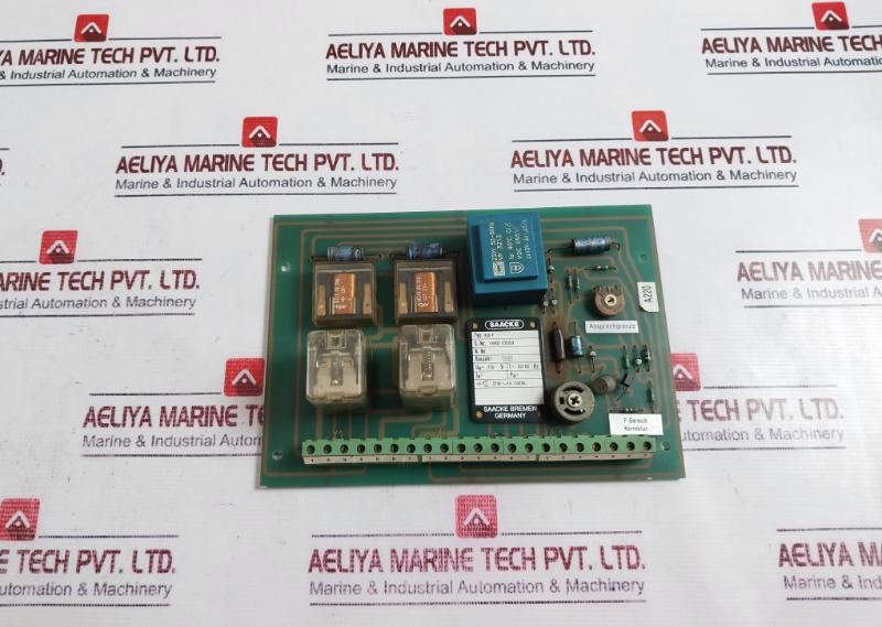 Saacke Rse-p Pcb Card 220V 50/60Hz 1100Va