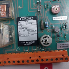 Saacke Rse-p Printed Circuit Board 50/60Hz 220V