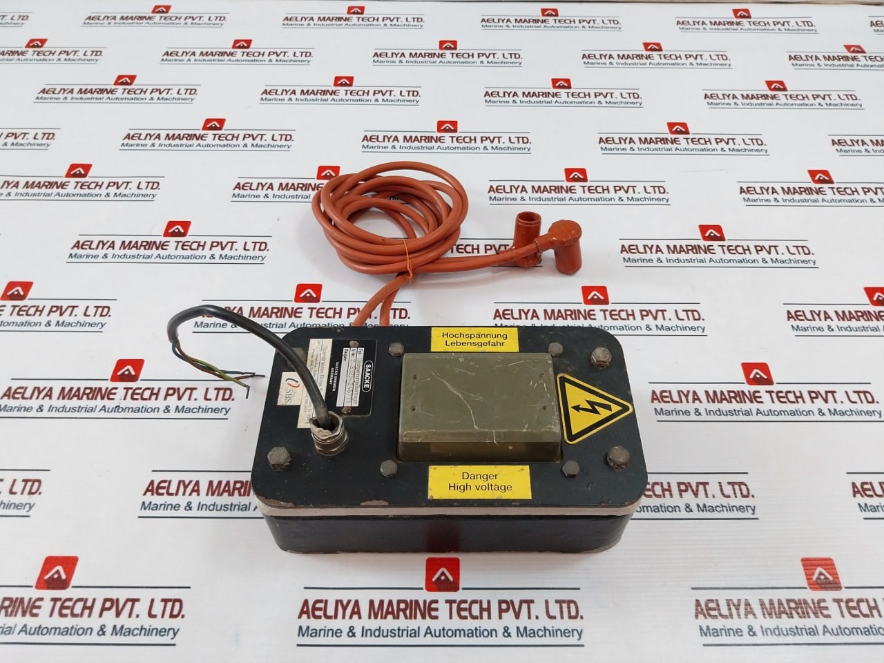 Saacke Ignition Voltage Transformer With Cable