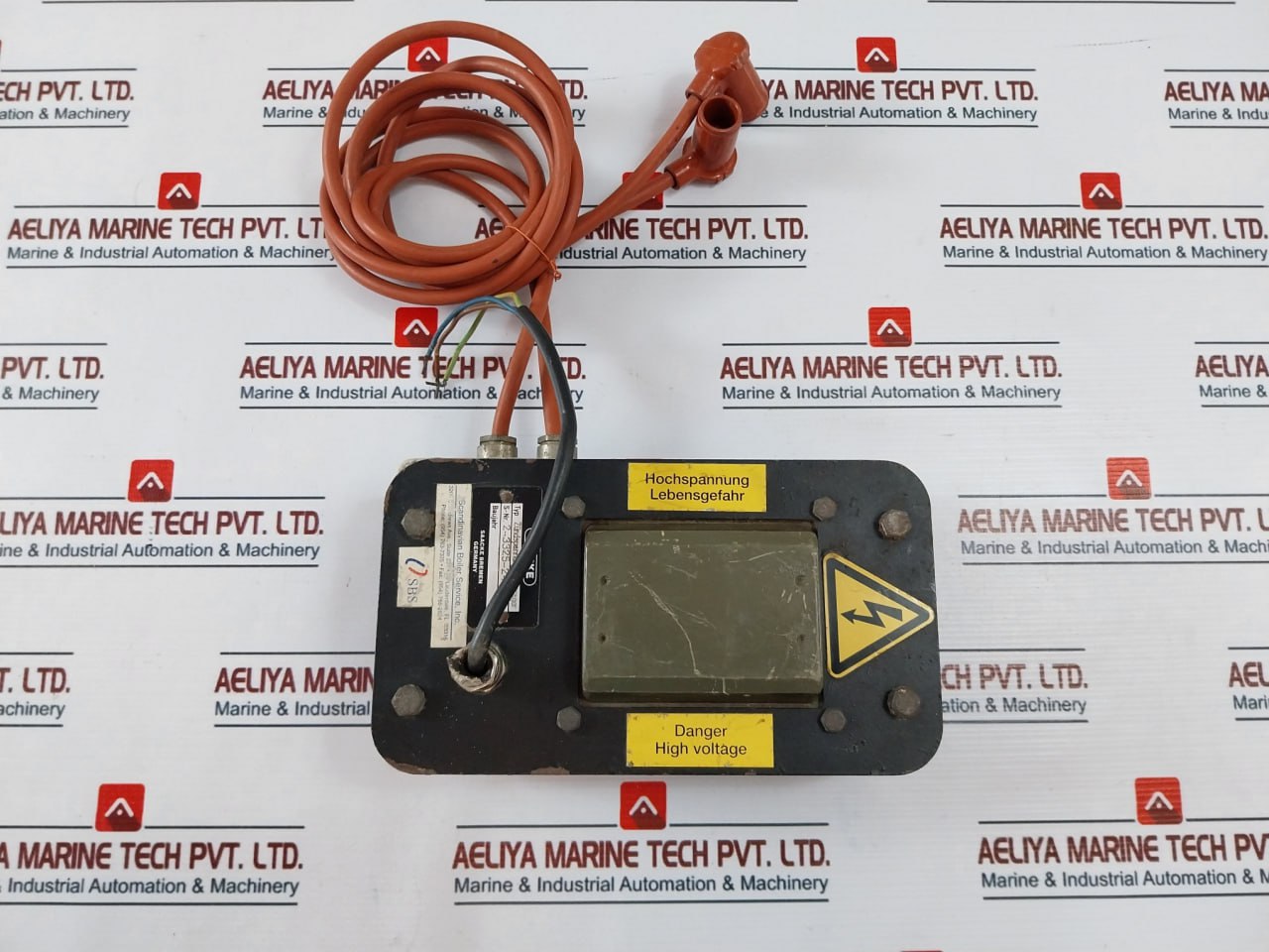 Saacke Ignition Voltage Transformer With Cable