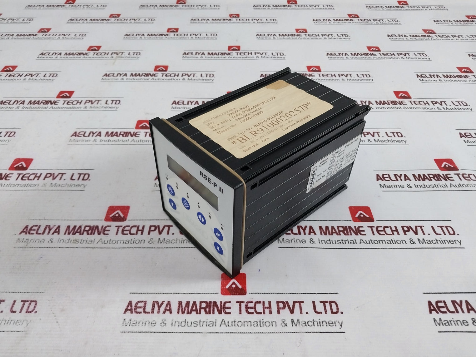 Saacke Rse-p Ii Burner Controller 90-264 Vac 50-60Hz +24Vdc Max. 0.1A