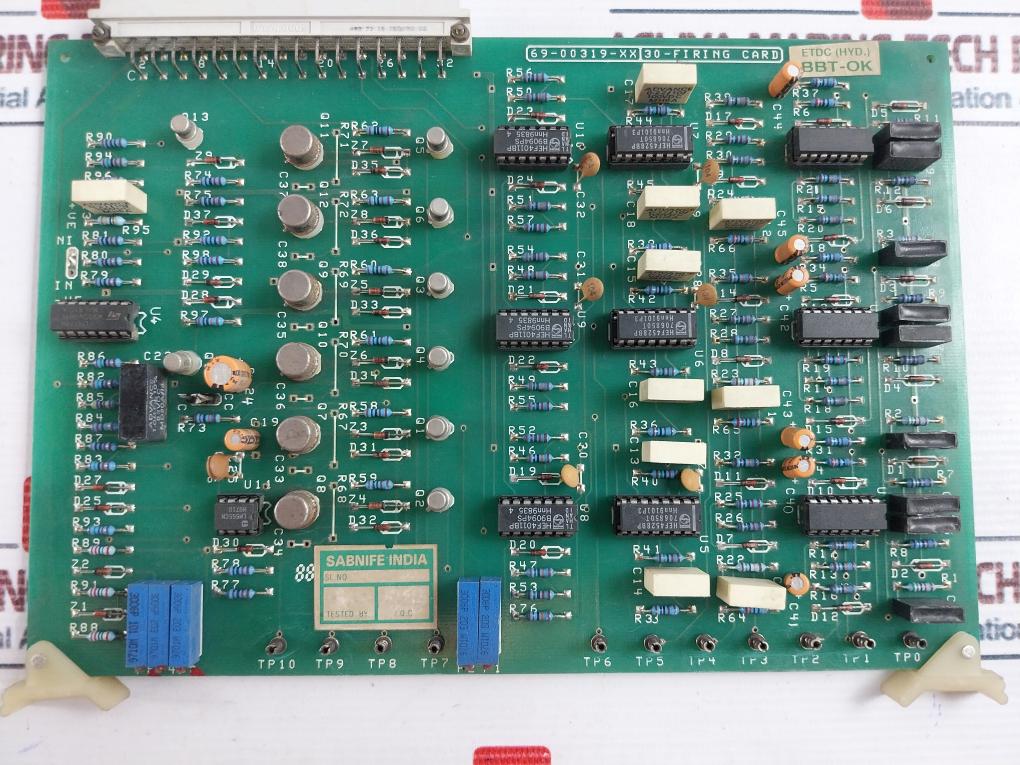 Sab Nife 69-00319-xx 30-firing Card