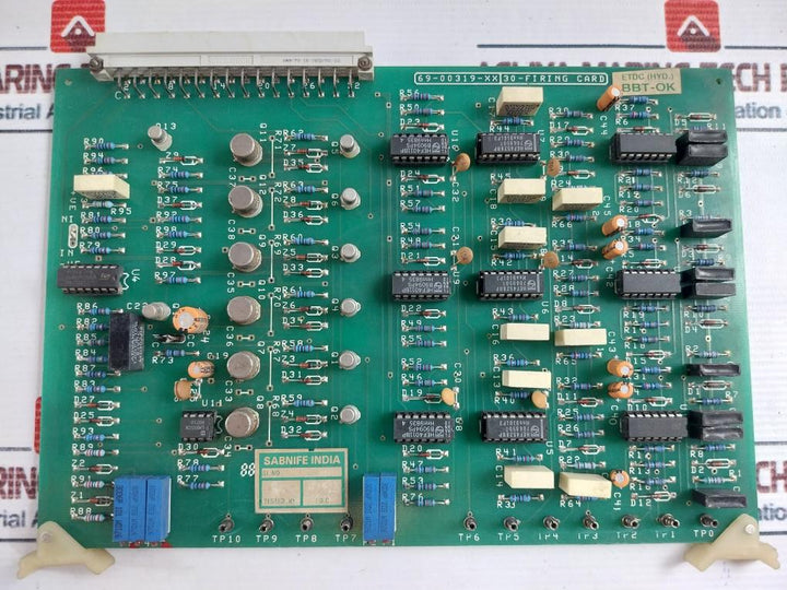 Sab Nife 69-00319-xx 30-firing Card