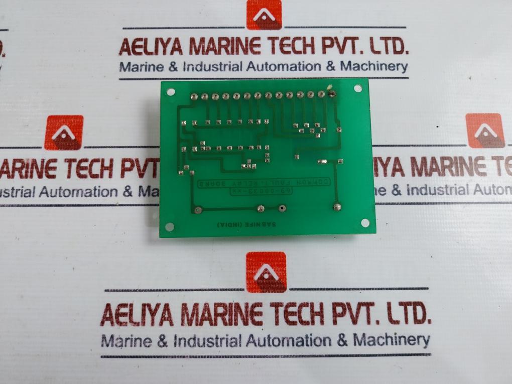 Sabnife 69-00033-xx Common Fault Relay Board