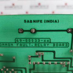 Sabnife 69-00033-xx Common Fault Relay Board
