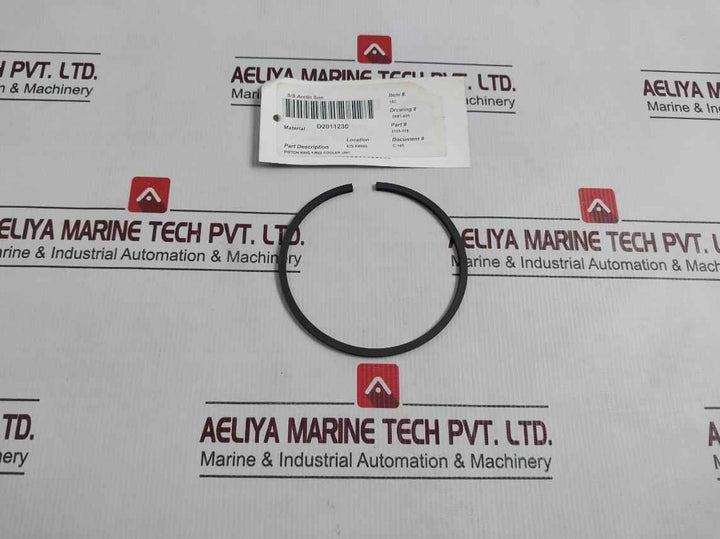 Sabroe 3125-018 Piston Ring F/r22 Cooler Unit D2011230