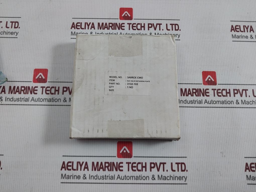 Sabroe 3132-102 Suc Valve Retaining Plate