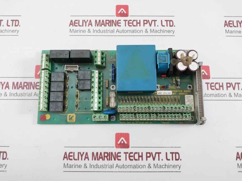 Sabroe Relay Interface Board 1574.008