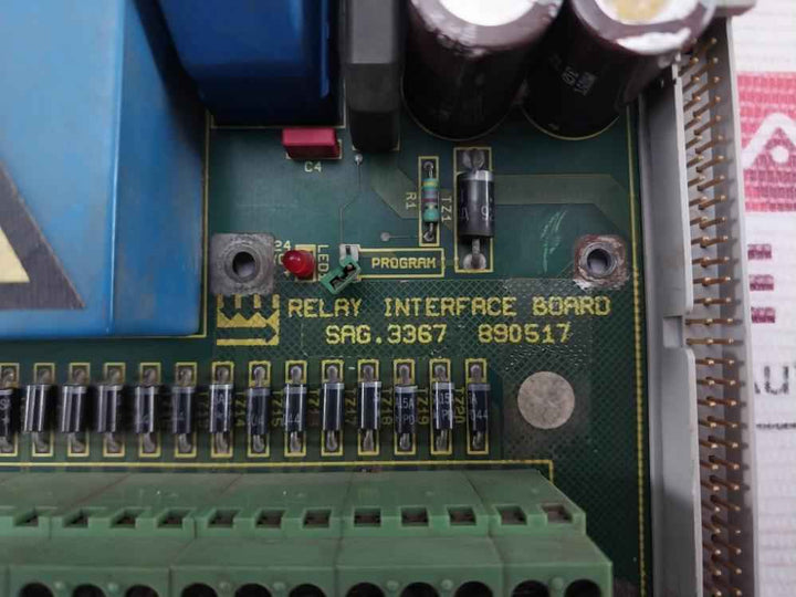 Sabroe Sag.3367 Relay Interface Board 890517, 1574.008 230V/Ac 94V-0