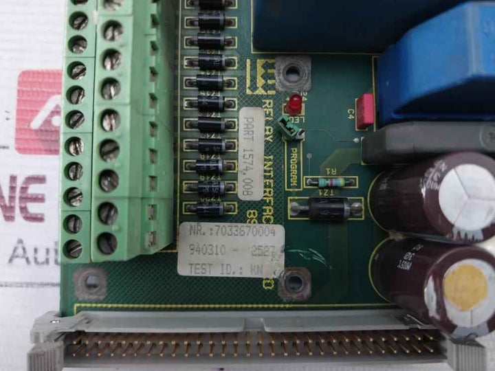 Sabroe Sag.3367 Relay Interface Board 890517, 1574.008 230V/Ac 94V-0