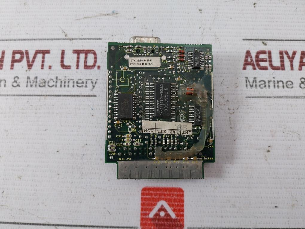 Sabroe Sea 1100 980907-00 Cpu Module 1540-001 Rev C