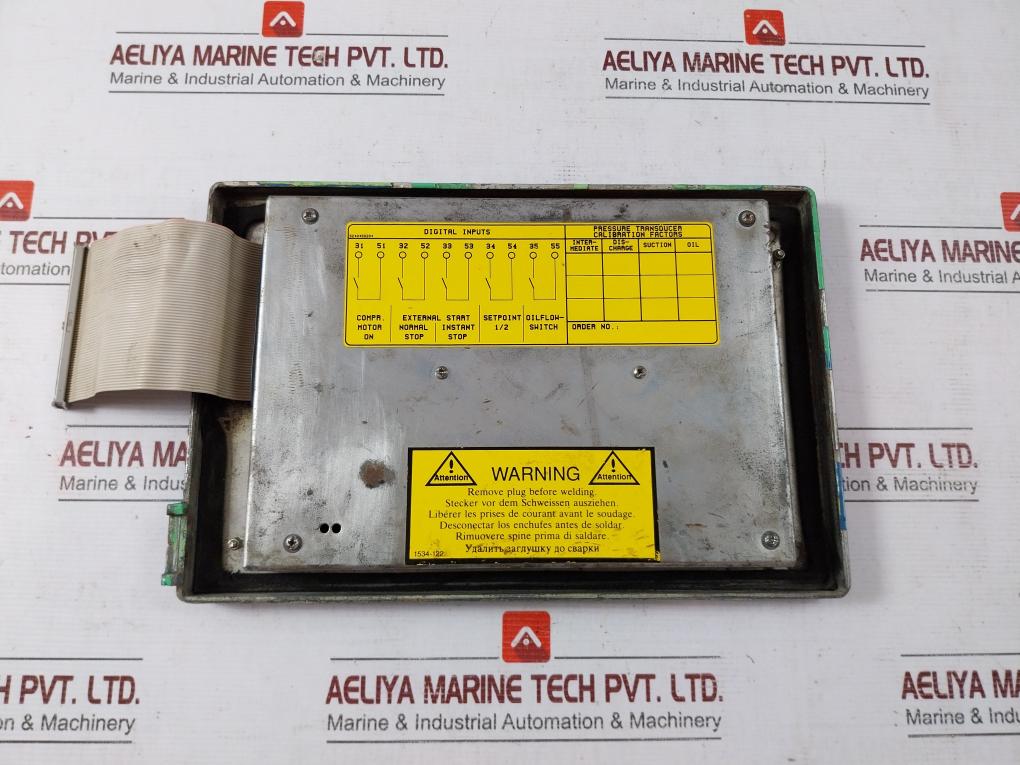 Sabroe Unisab S-control Compressor Control Panel