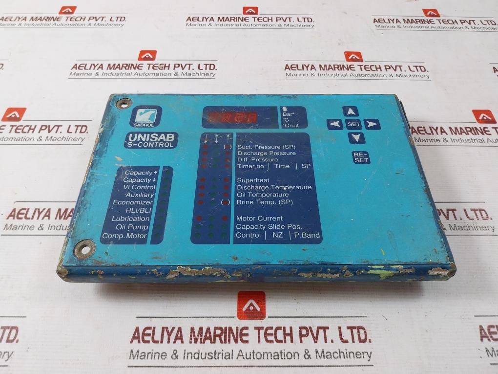 Sabroe Unisab S-control Compressor Control Panel