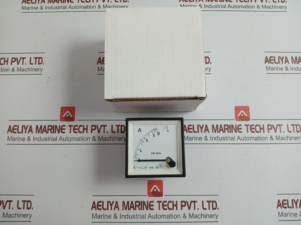 Analog Panel Ammeter Saci 0-10/50 A