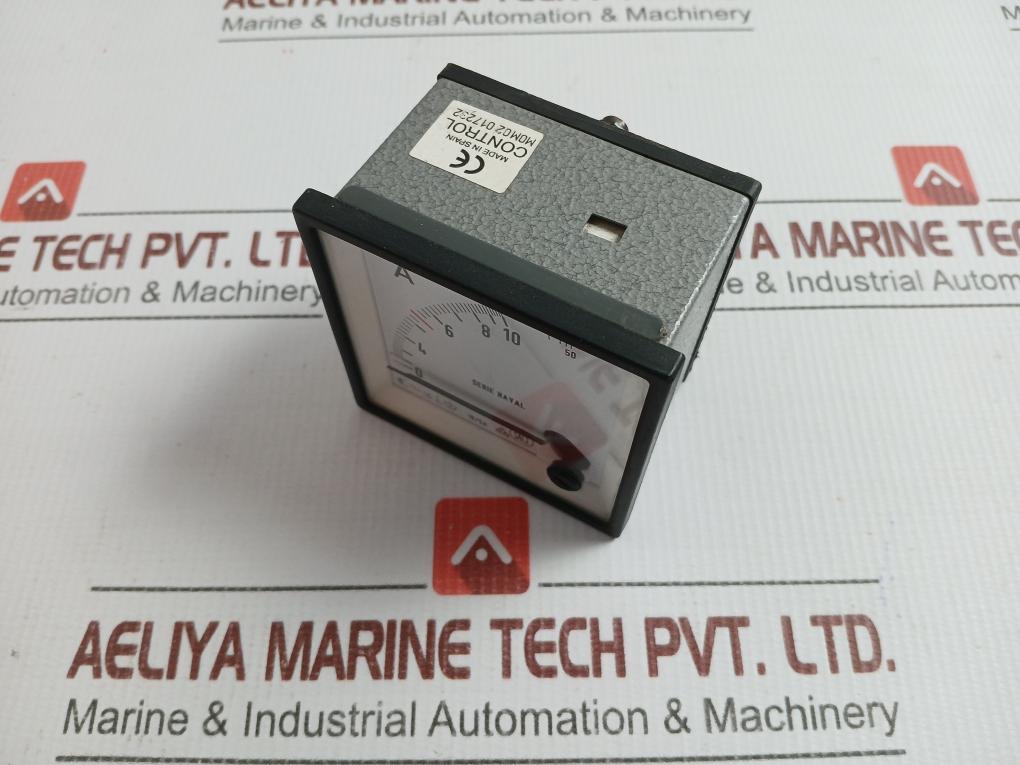 Analog Panel Ammeter Saci 0-10/50 A