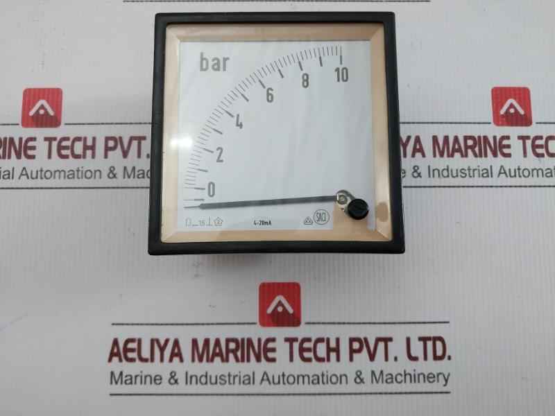 Saci 0-10 Bar Analog Pressure Meter
