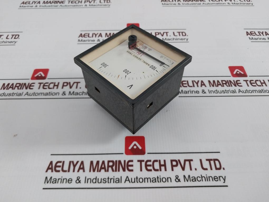 Saci 0-300V Naval Series Trop Analog Voltage Meter