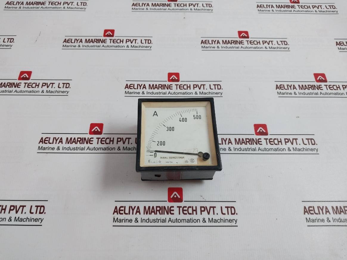 Saci 0-500 Naval Series Trop A Ammeter 500/5A