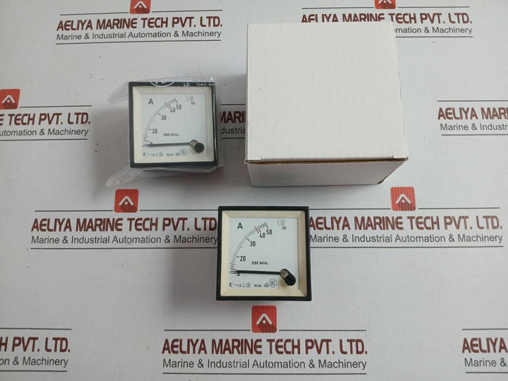 Analog Panel Ammeter 0-50/250 A Saci