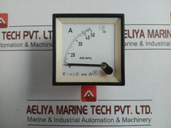 Analog Panel Ammeter 0-50/250 A Saci