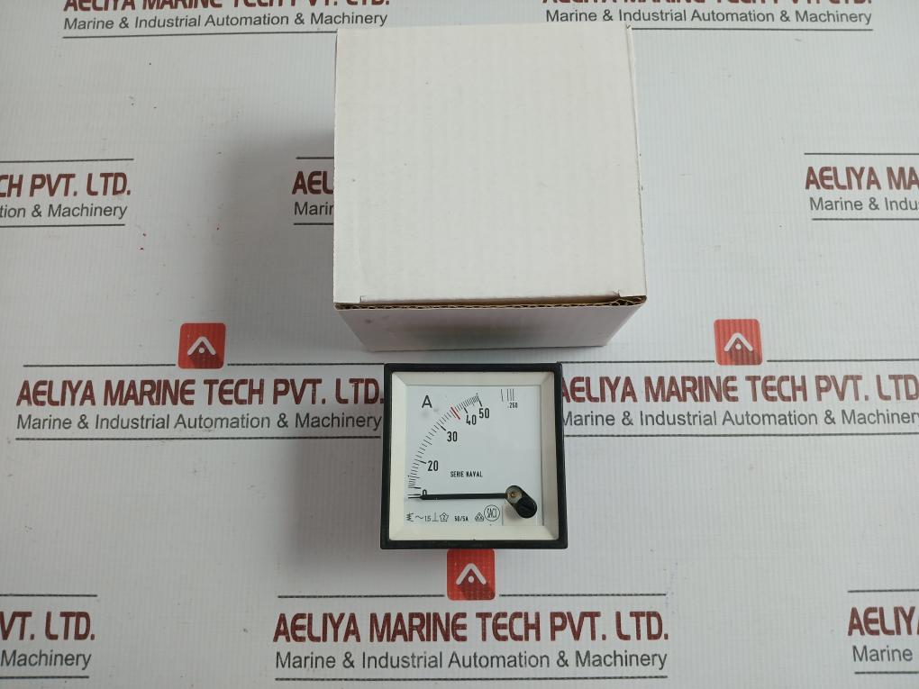 Saci 0-50/250 A Analog Panel Ammeter