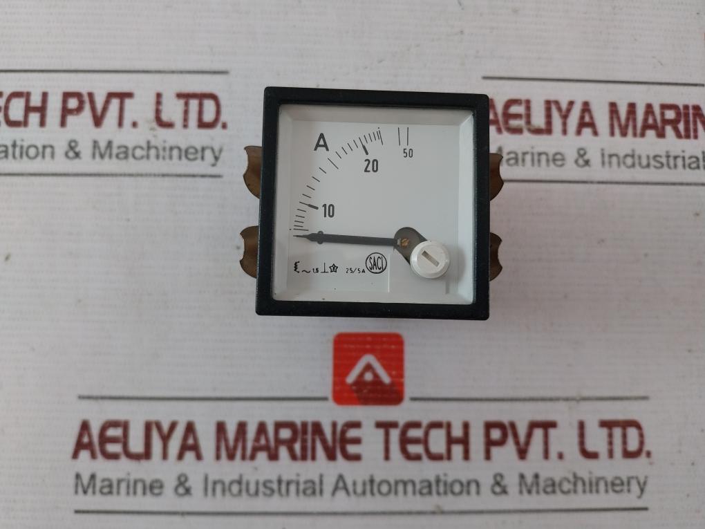 Saci 0-50 A Ammeter 25/5A Cmg 99 010918