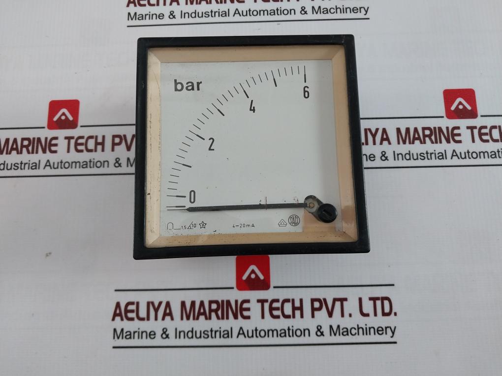 Saci 0-6 Bar Analogue Panel Meter 4-20Ma