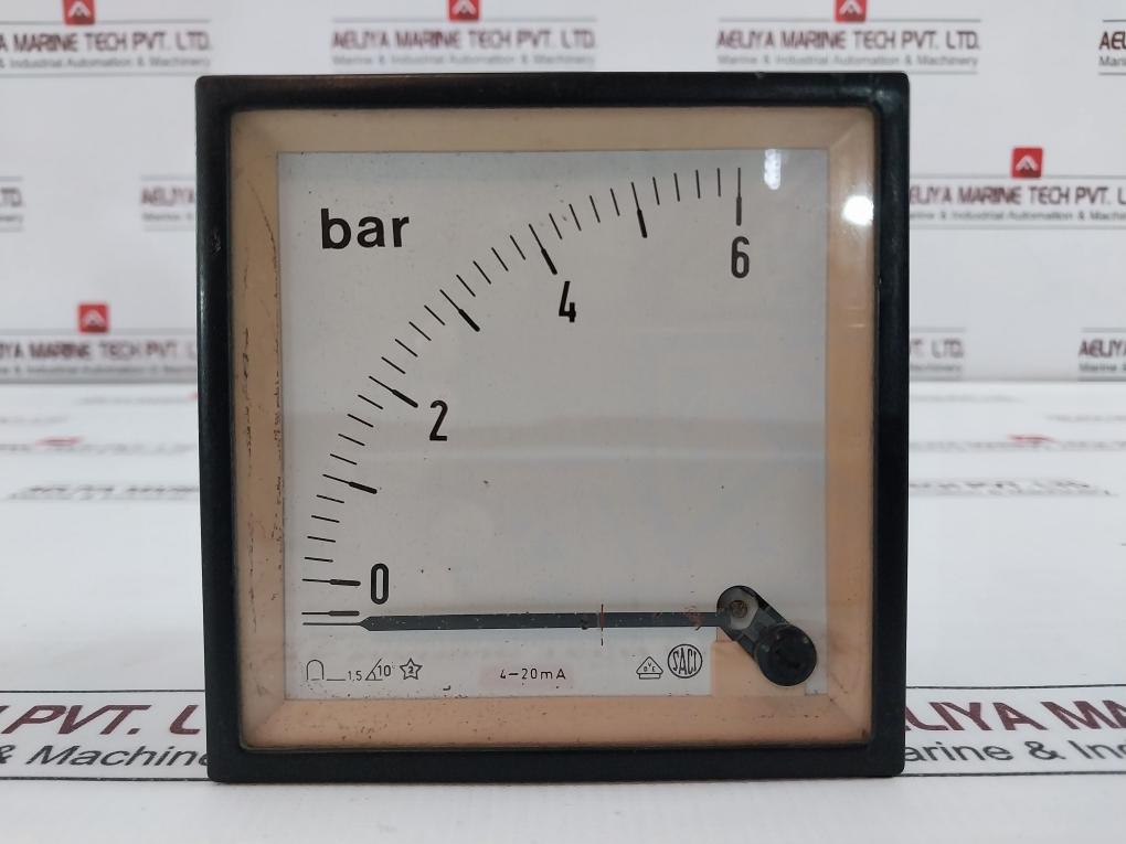 Saci 0-6 Bar Analogue Panel Meter 4-20Ma